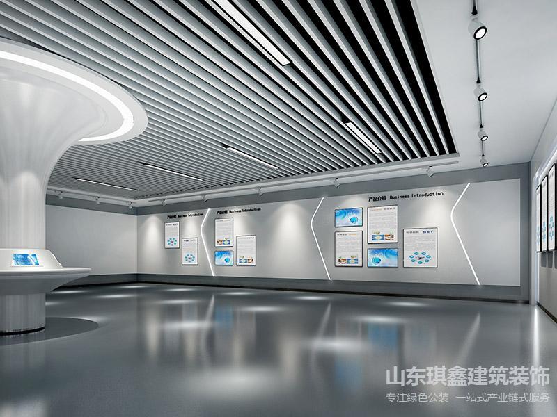 濟(jì)南宏鑄機械廠房辦公室裝修效果